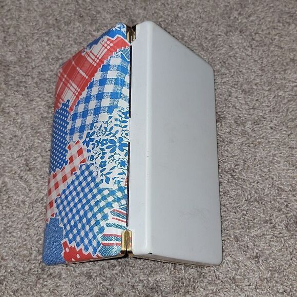 Vintage Mele Jewelry Traveling Hard Case Hardshell Earrings - Picture 6 of 7